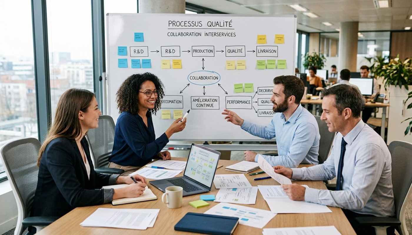 La collaboration interservices : talon d’Achille ou force des processus qualité ?
